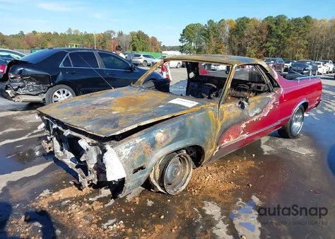 1985 Chevrolet El Camino from USA, damaged, VIN 3GCCW80Z3FS916066
